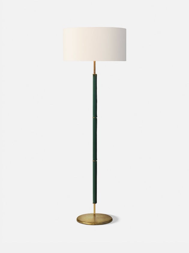Bamboo Lamp - Solid Brass Table Light by Collier Webb