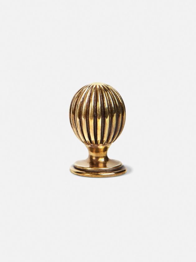 Ribbed Cupboard Knob