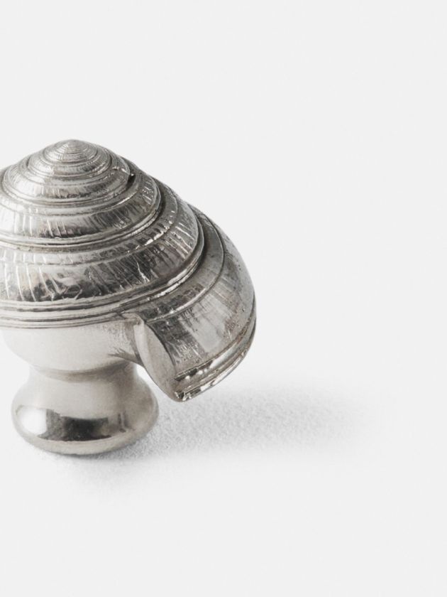 Violet Snail Cupboard Knob